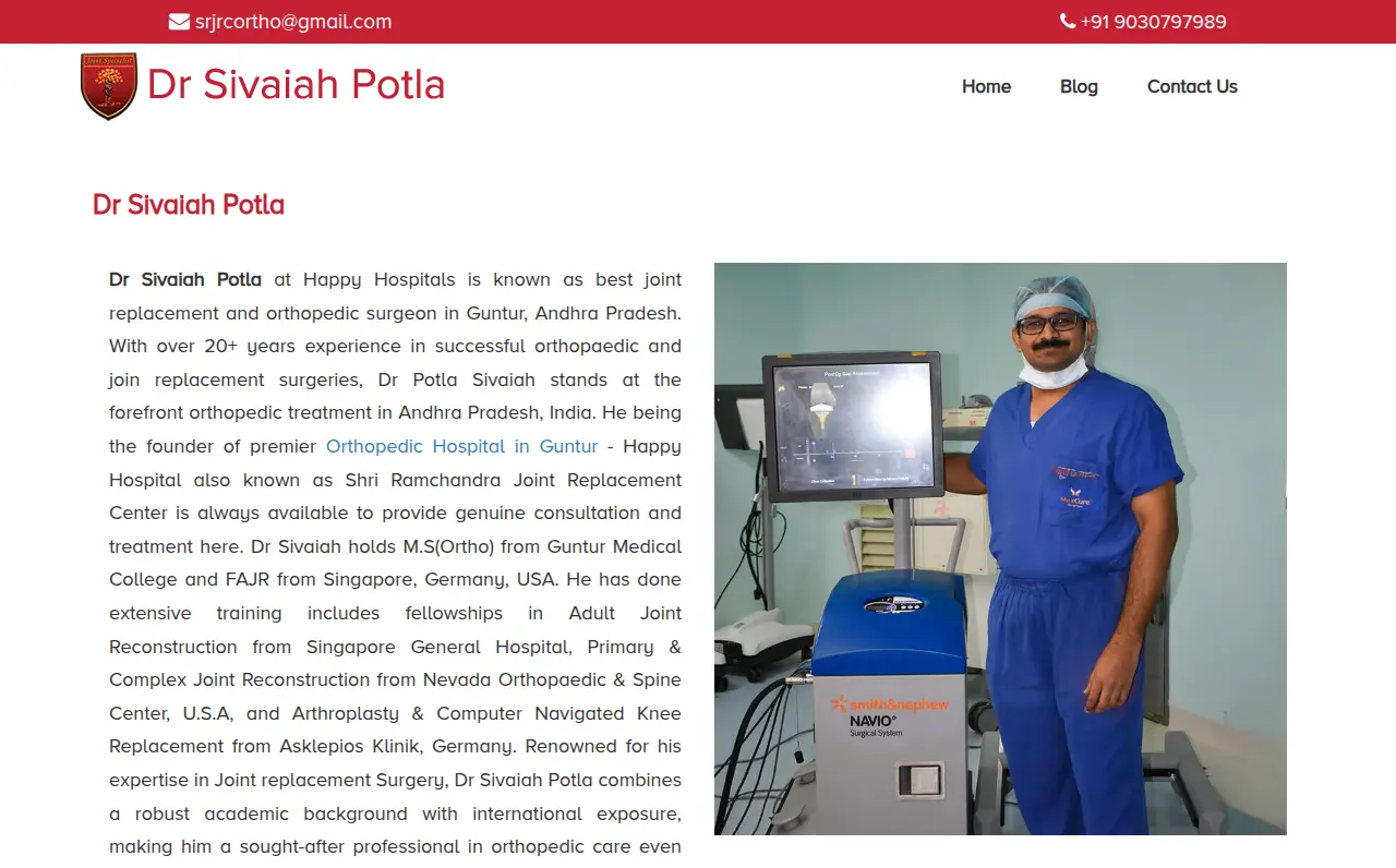 Dr Sivaiah Potla